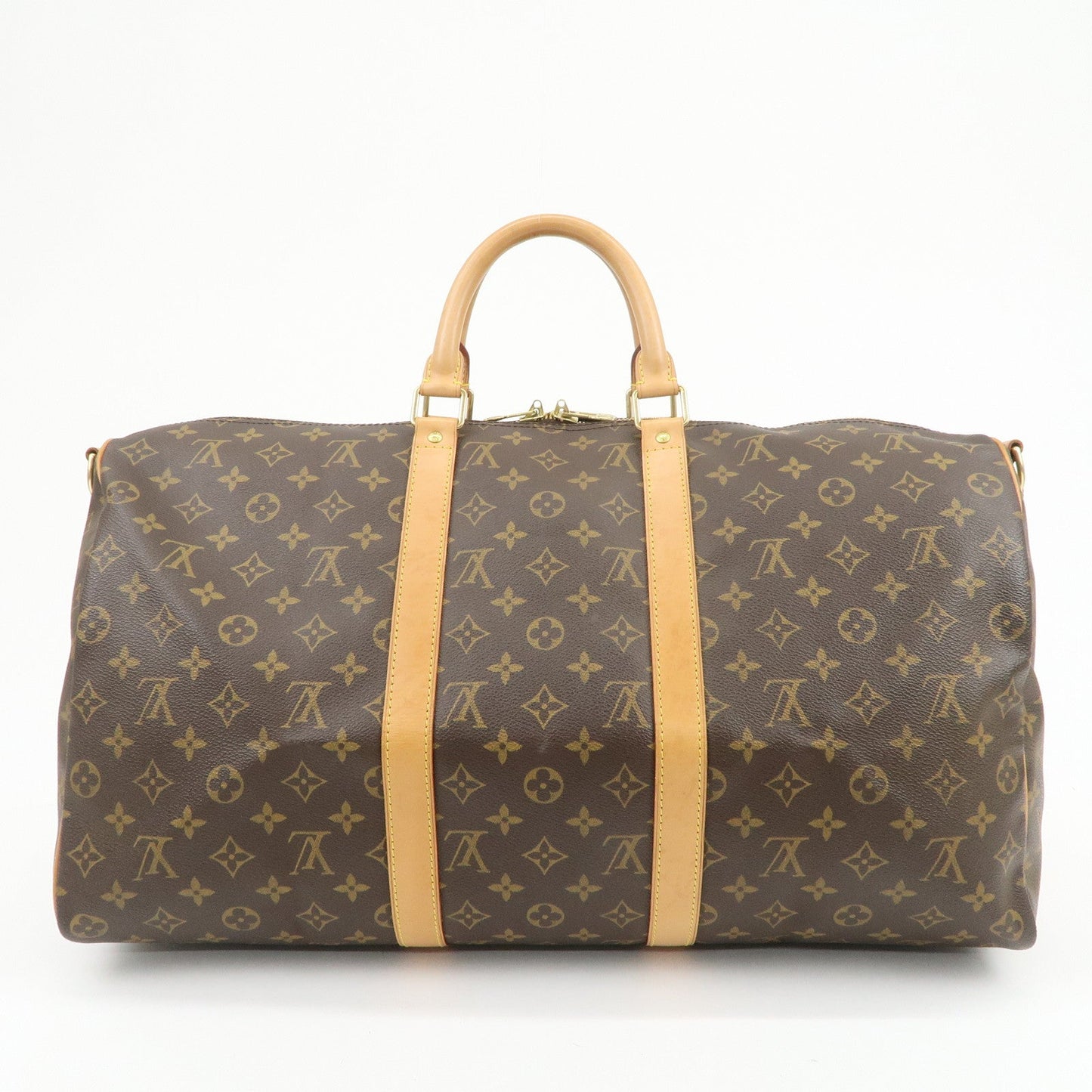 Louis Vuitton Monogram Keep All Bandouliere 50 Boston Bag M41416