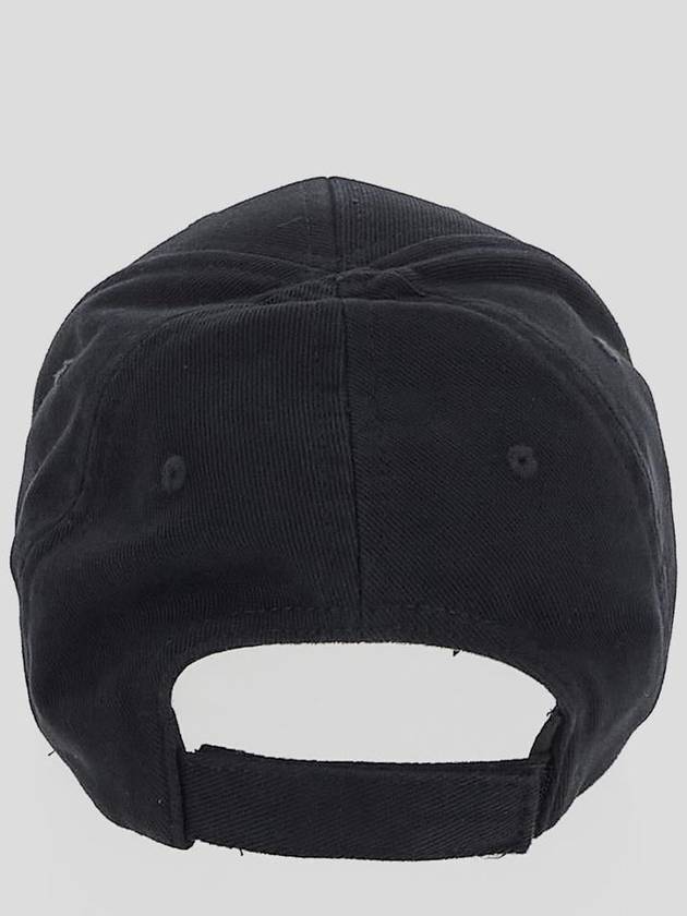 Luxury Balenciaga Trending 2026 Political Stencil Ball Cap Black