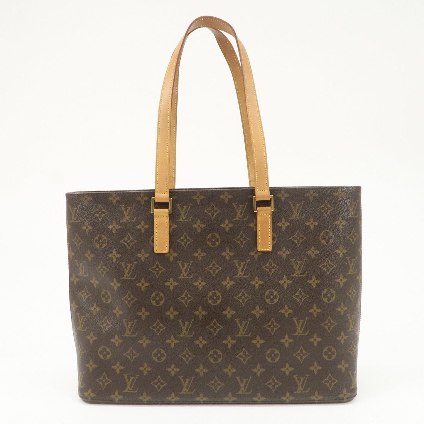 Louis Vuitton Monogram Luco Tote Bag Hand Bag Brown M51155