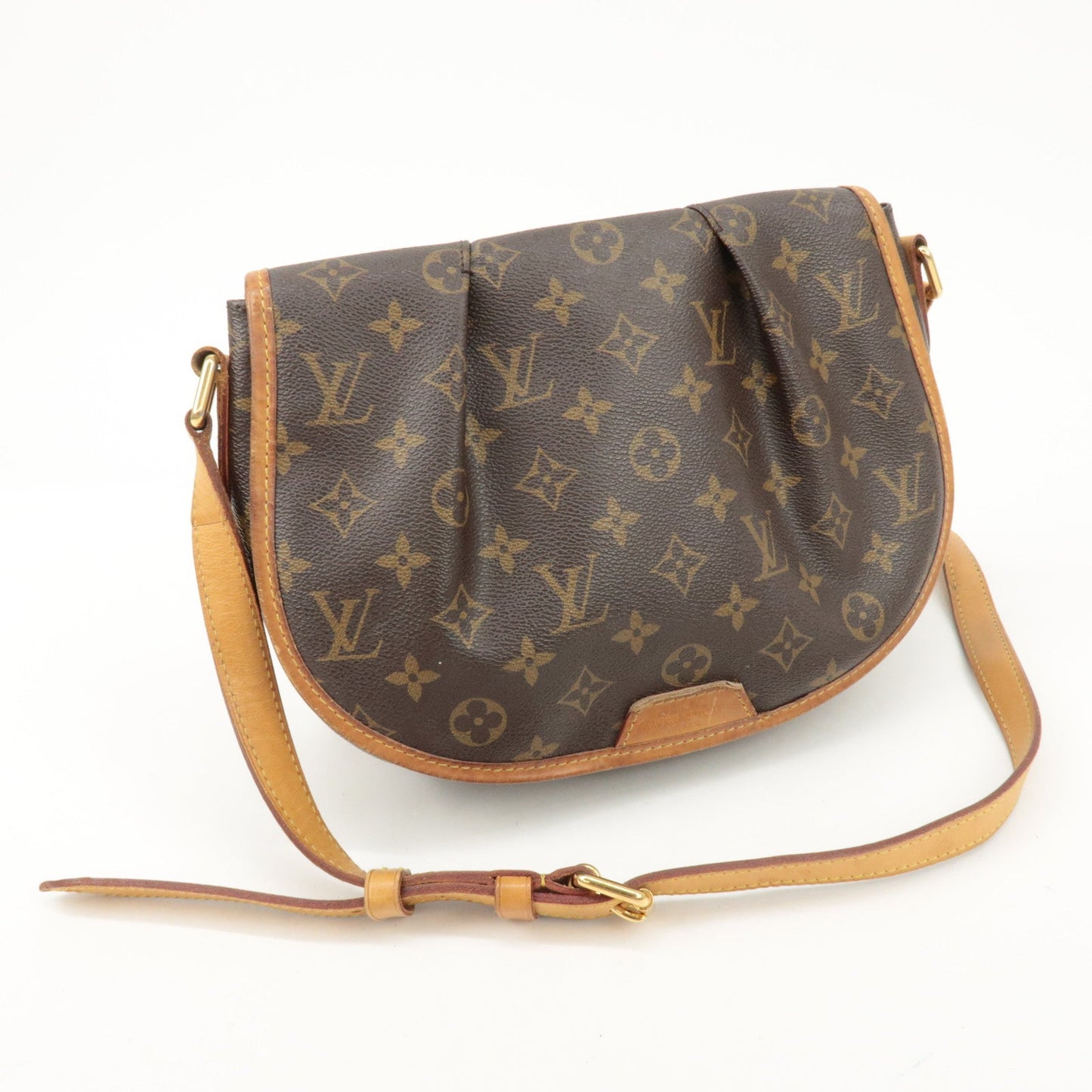 Louis Vuitton Monogram Menilmontant PM Shoulder Bag M40474