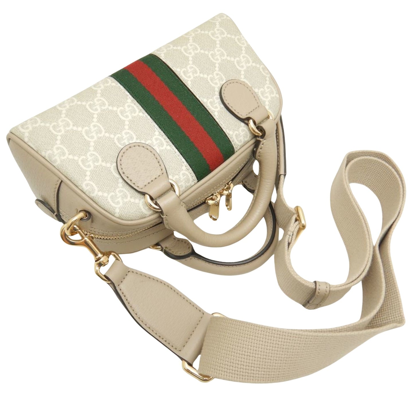 Gucci Canvas Shoulder Bag