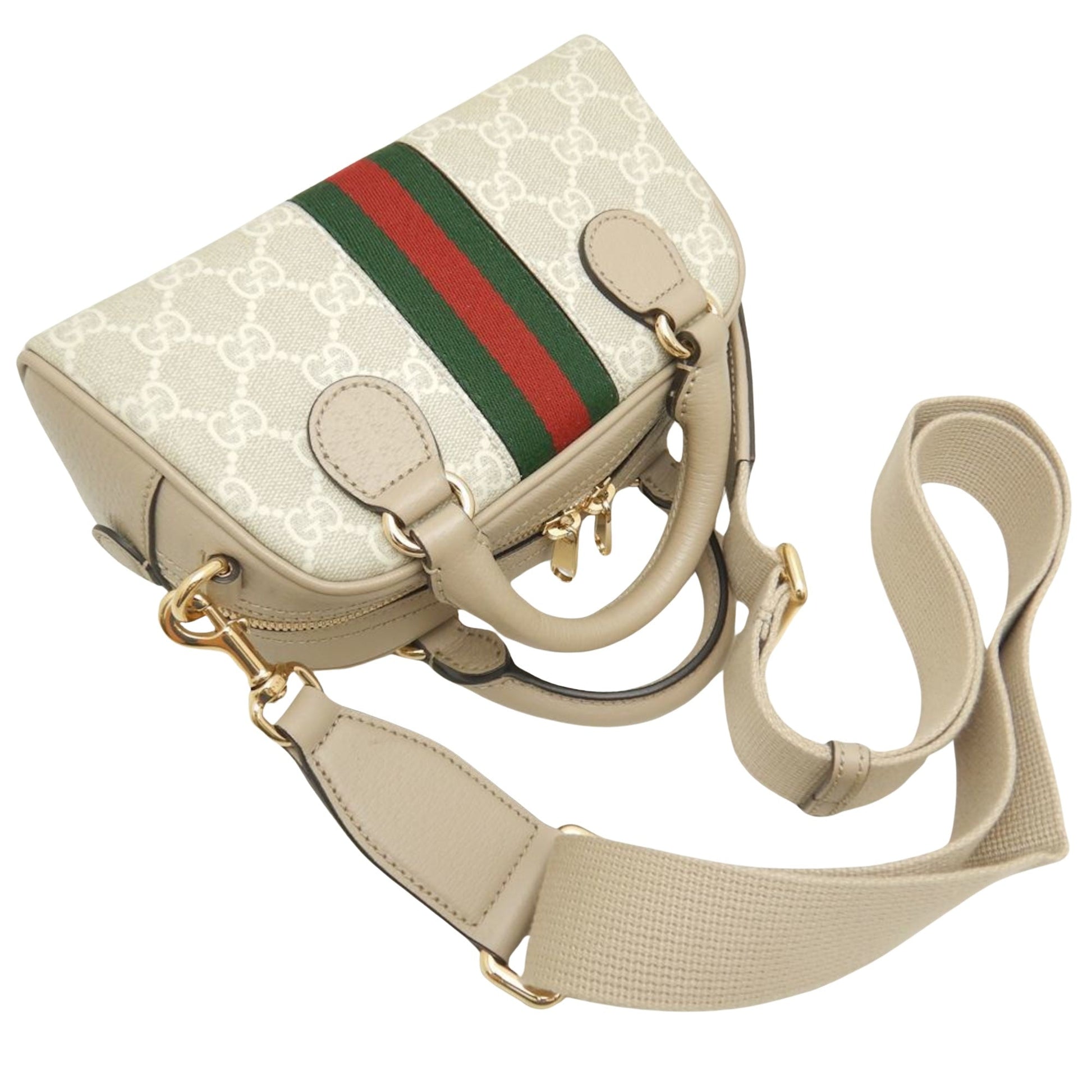 Gucci Canvas Shoulder Bag