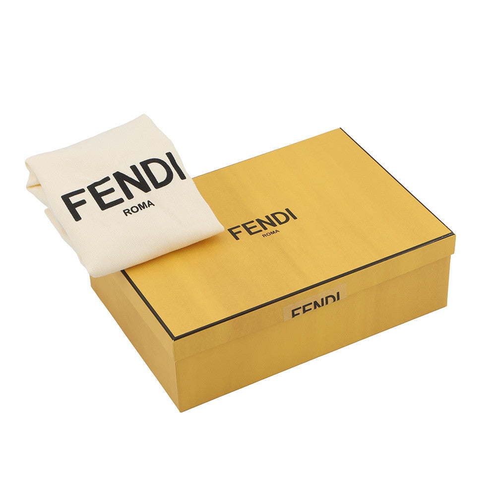 FENDI Box Shoulder Bag Pink8BT340 Leather