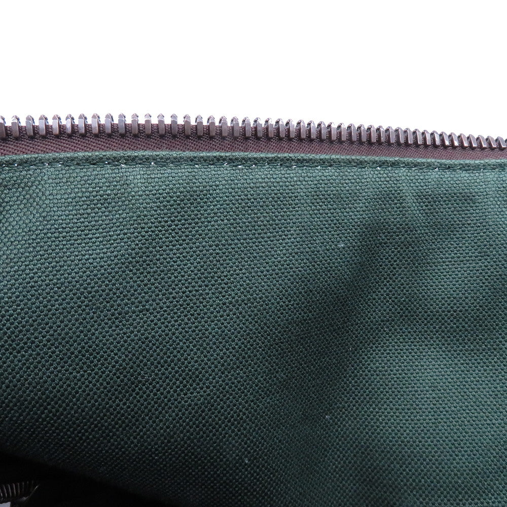 GUCCI GG Supreme Savoy Large Duffle Bag Beige/Brown/Green834458 GG Supreme Leather Size Large