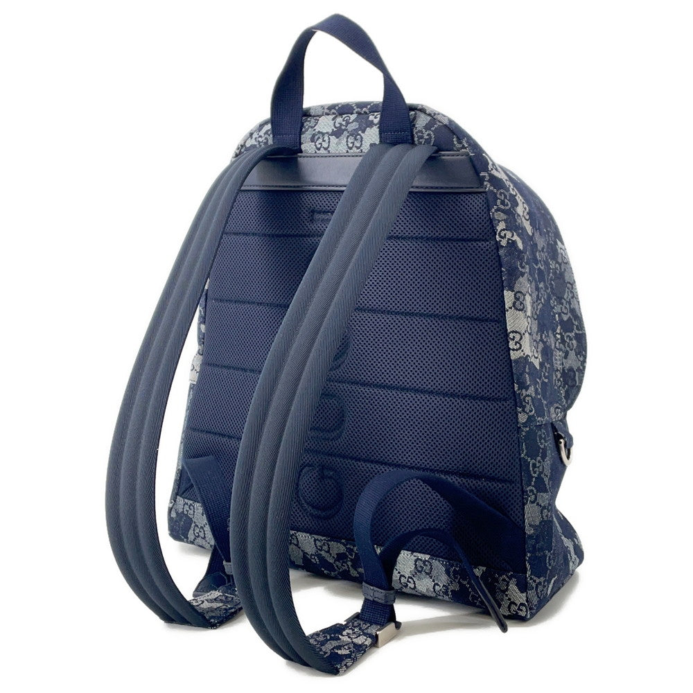 GUCCI GGDenim Large Backpack Navy849008 GGDenim