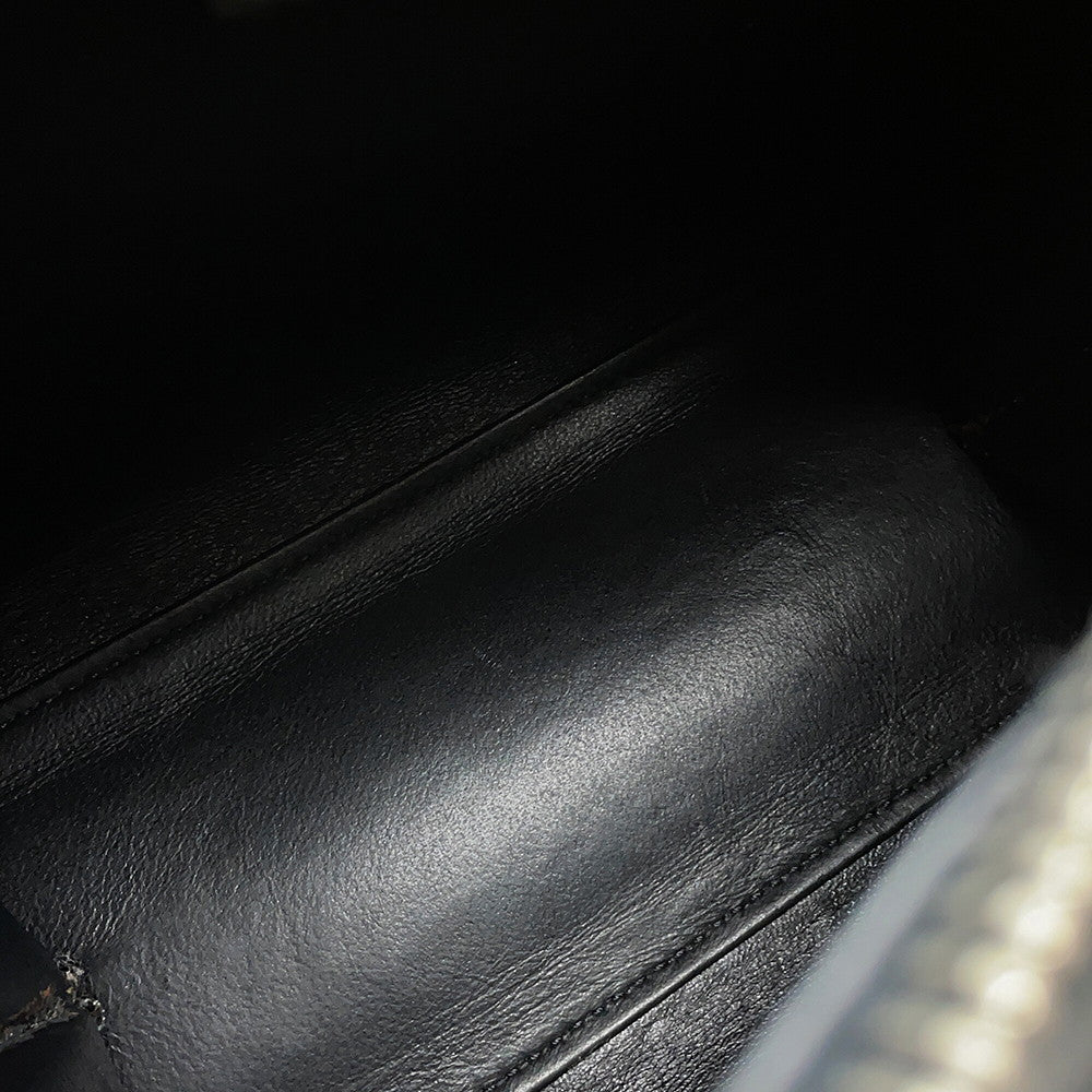 FENDI Petit Trois Jules Black8BH333 Leather