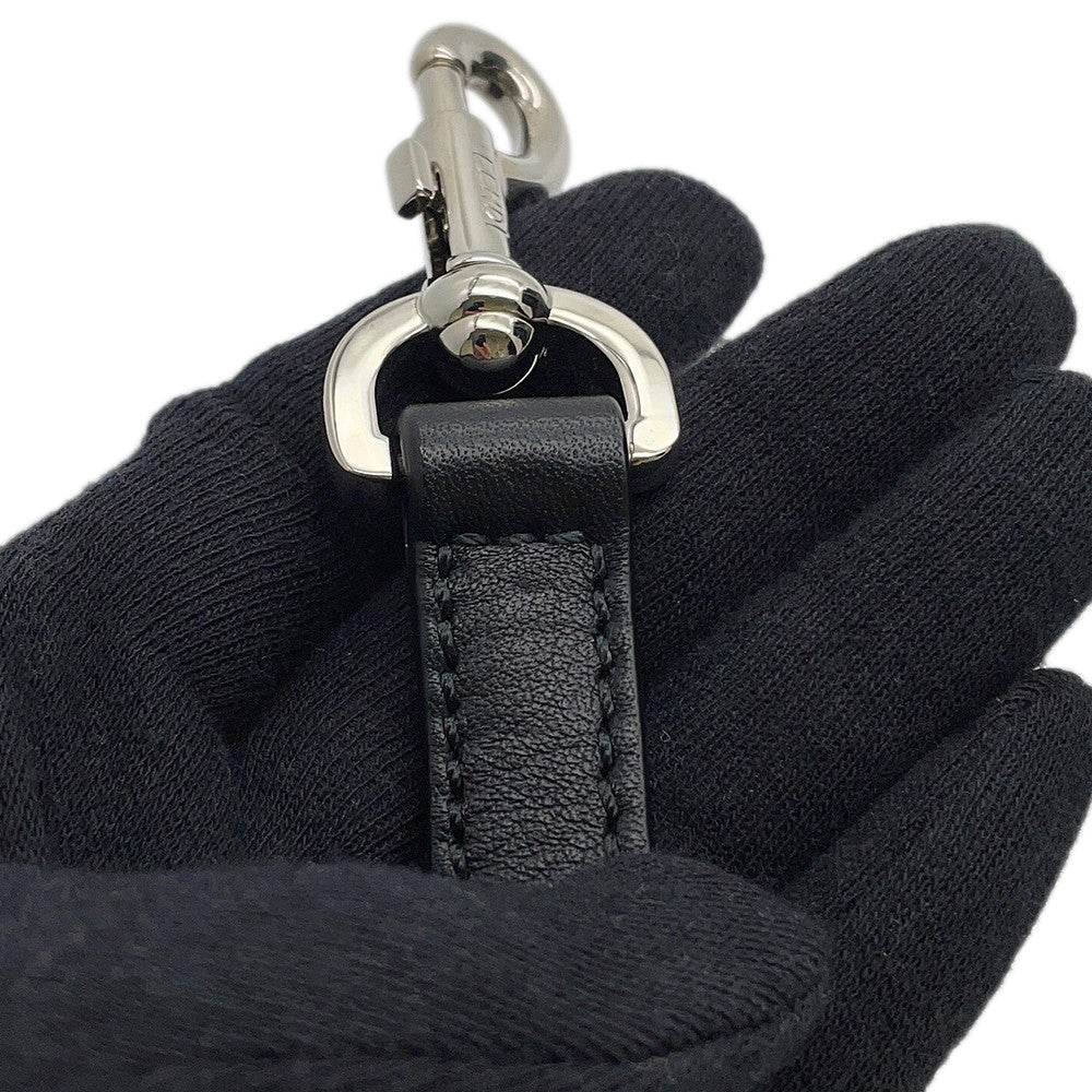 FENDI Petit Trois Jules Black8BH333 Leather