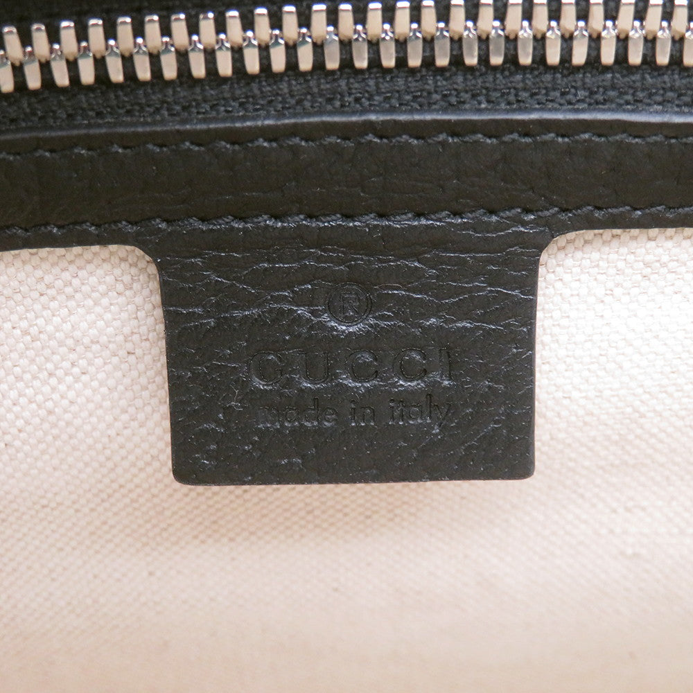 GUCCI Embroidery Tote Bag Multicolor659983 Canvas Leather