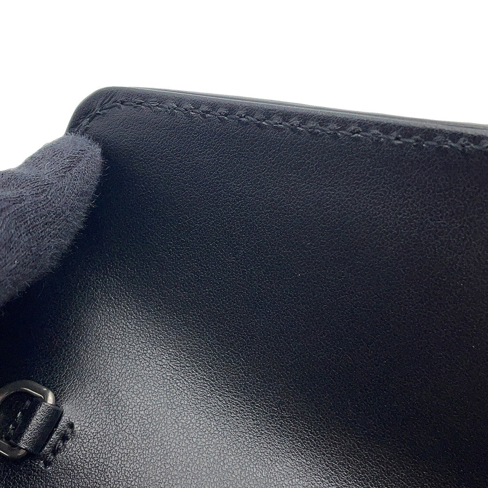 GUCCI GG Marmont ChainShoulder Black474575 Leather