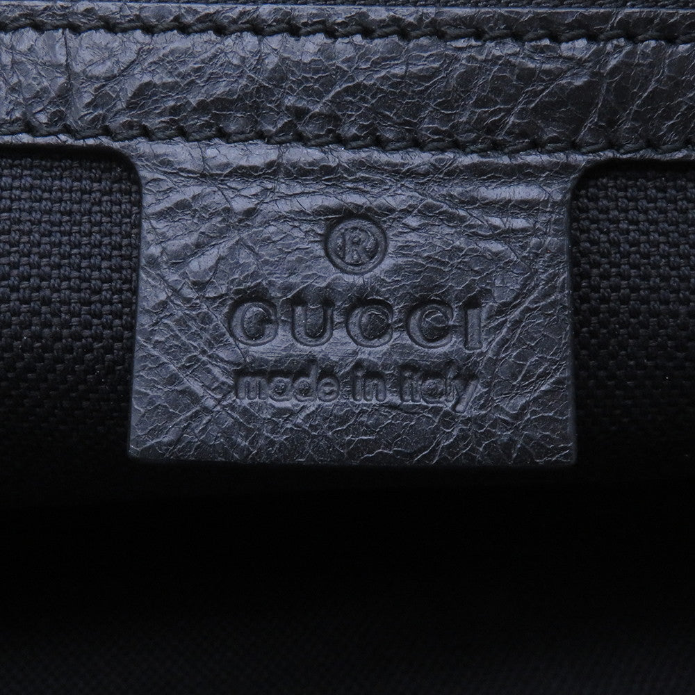 GUCCI Clutch Bag Black575829 Leather