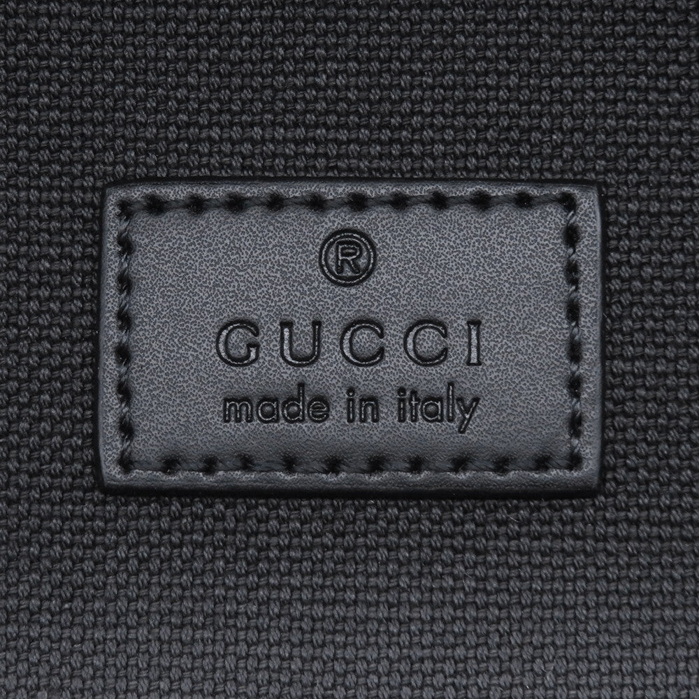 GUCCI GGBlack Backpack Black771158 GG Supreme Leather Size Medium