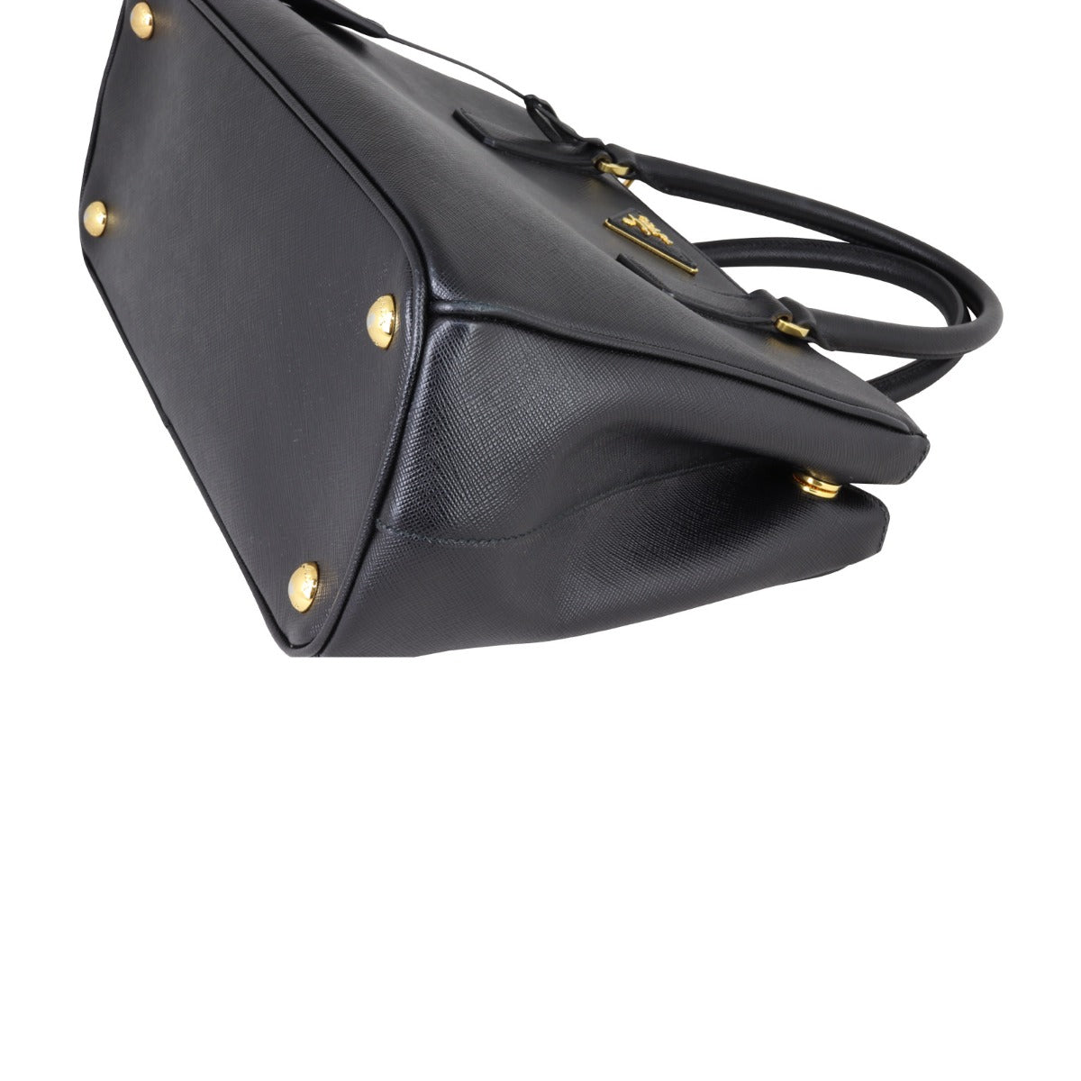 Prada Saffiano Lux Galleria Double Zip Tote Small
