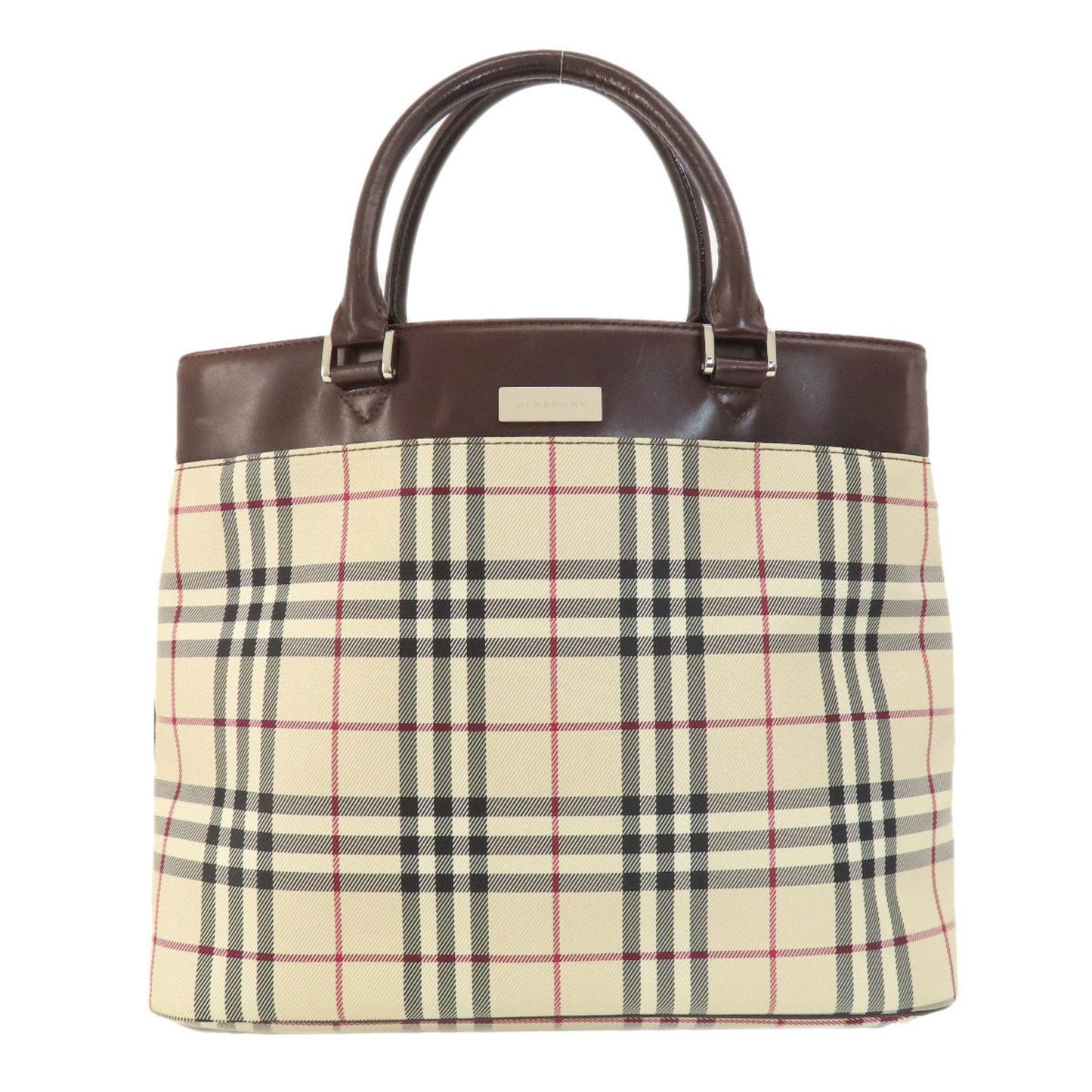 Luxury Burberry Nova Check Tote