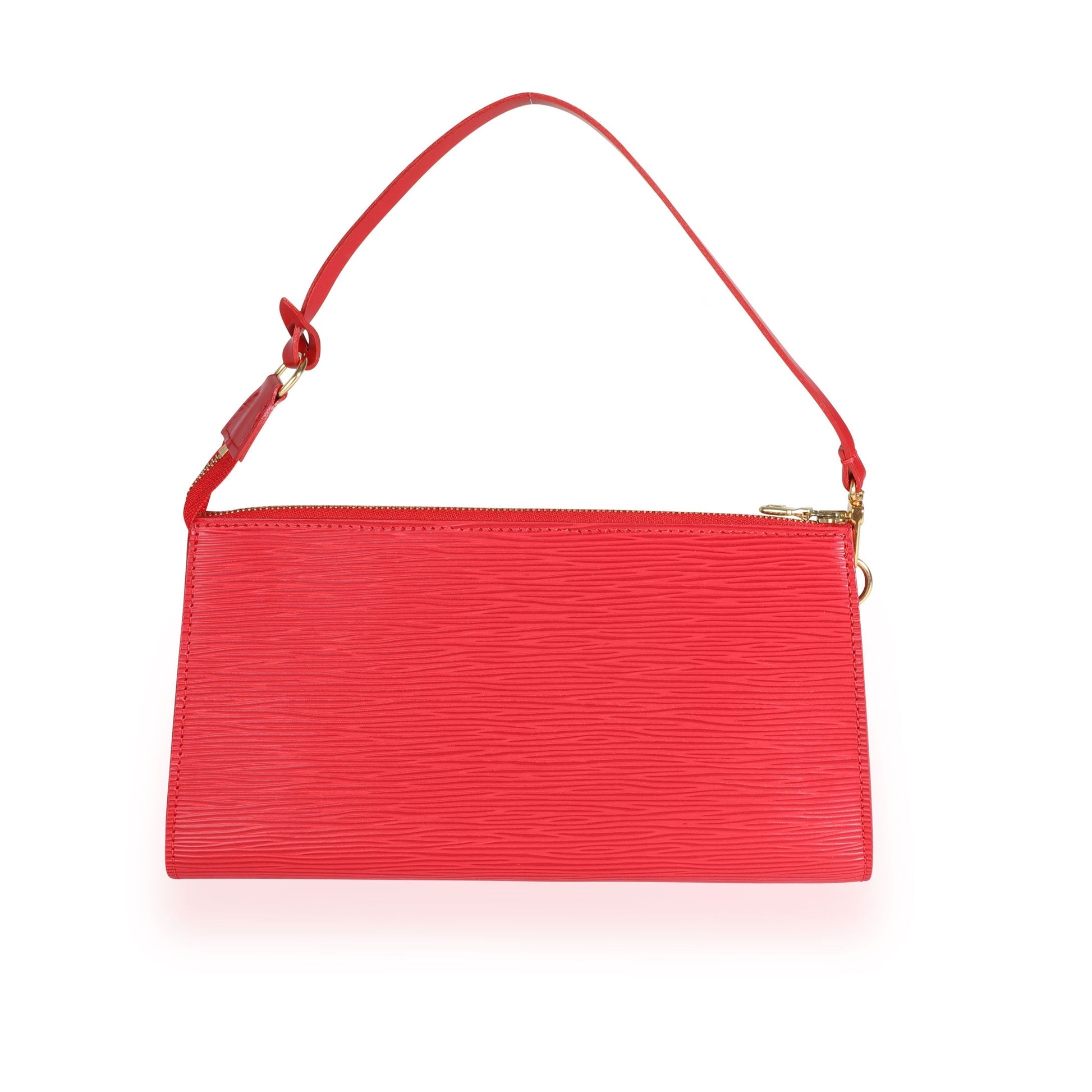 Louis Vuitton Coquelicot Epi Leather Pochette Accessoires 24