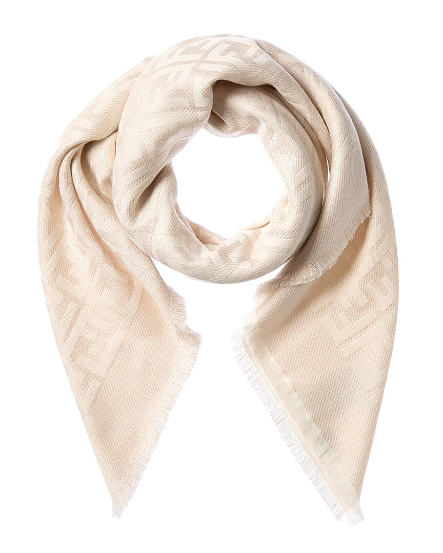 Fendi Ff Wool-Blend Shawl