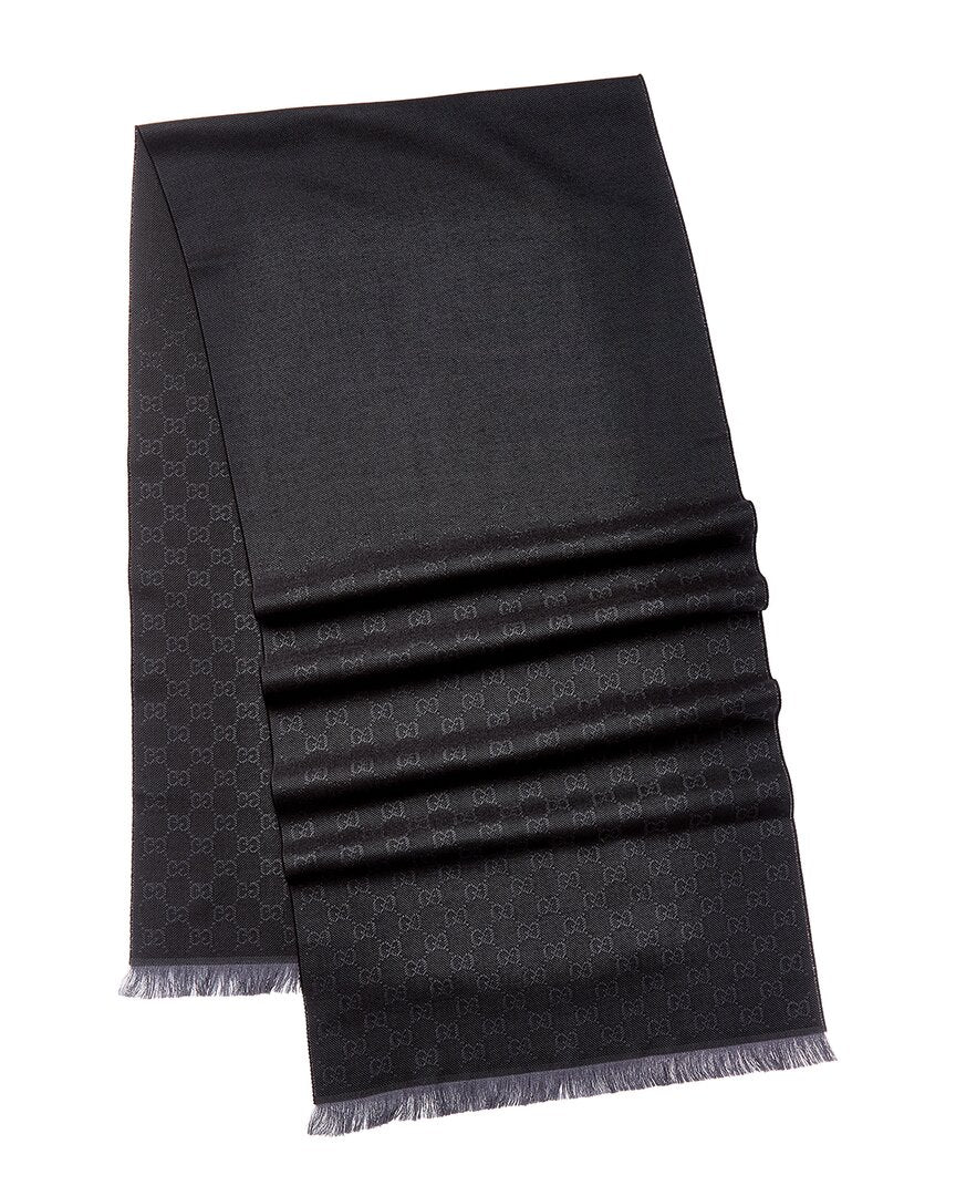 Gucci Gg Wool Scarf