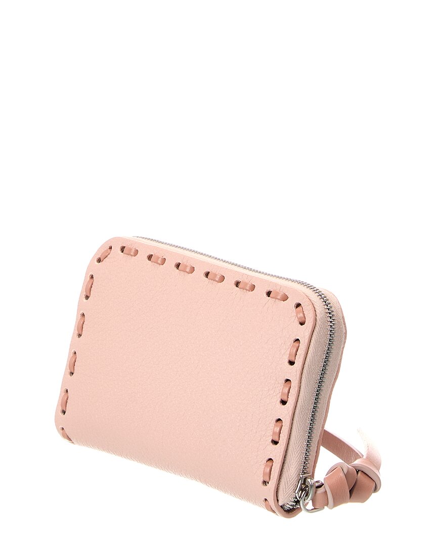 Fendi Peekaboo Mini Leather Coin Purse