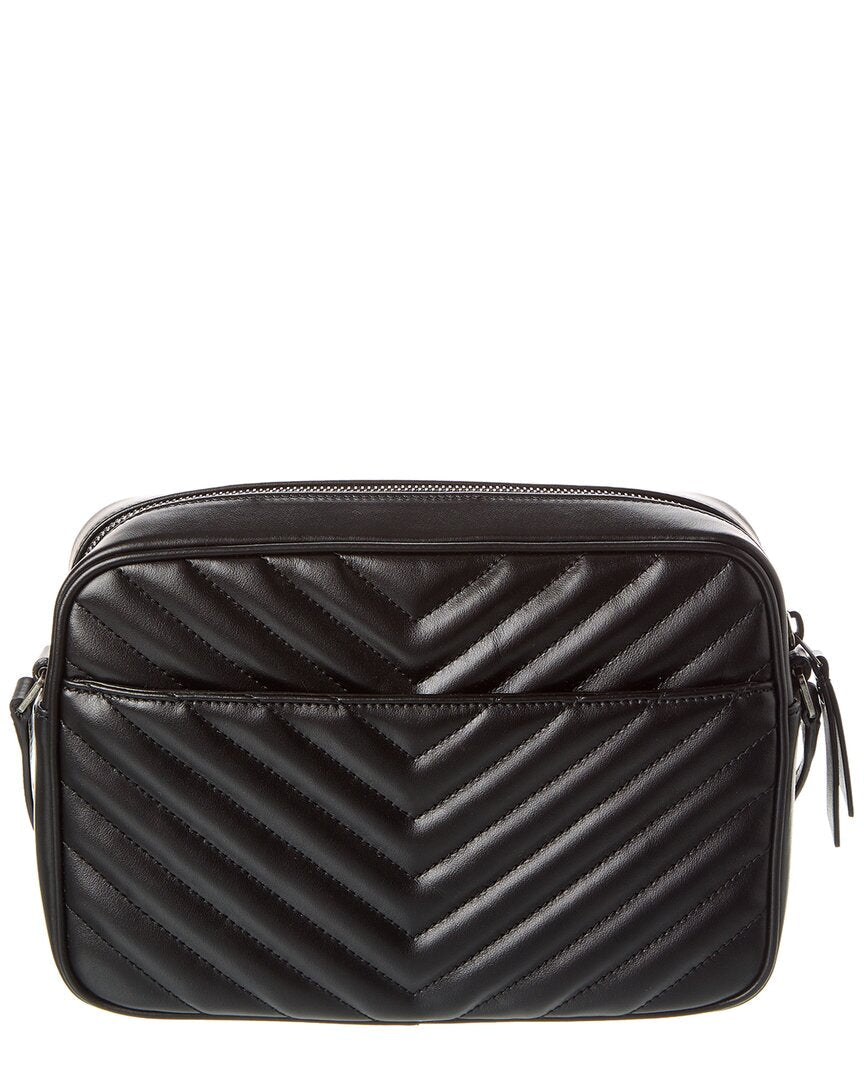 Saint Laurent Lou Monogram Leather Camera Bag