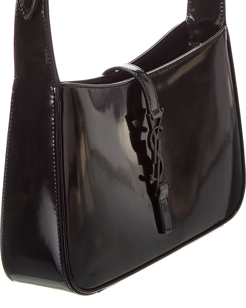 Saint Laurent Le 5 A 7 Patent Hobo Bag