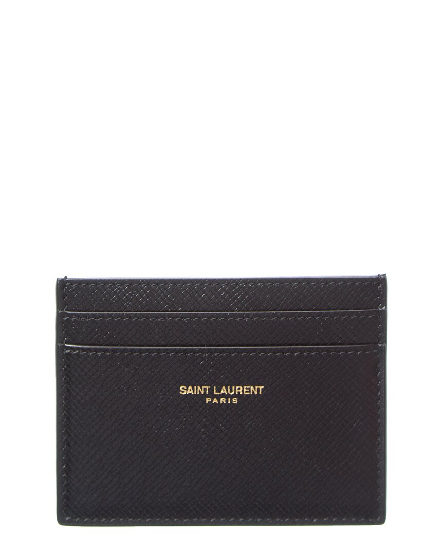 Saint Laurent Paris Leather Card Case