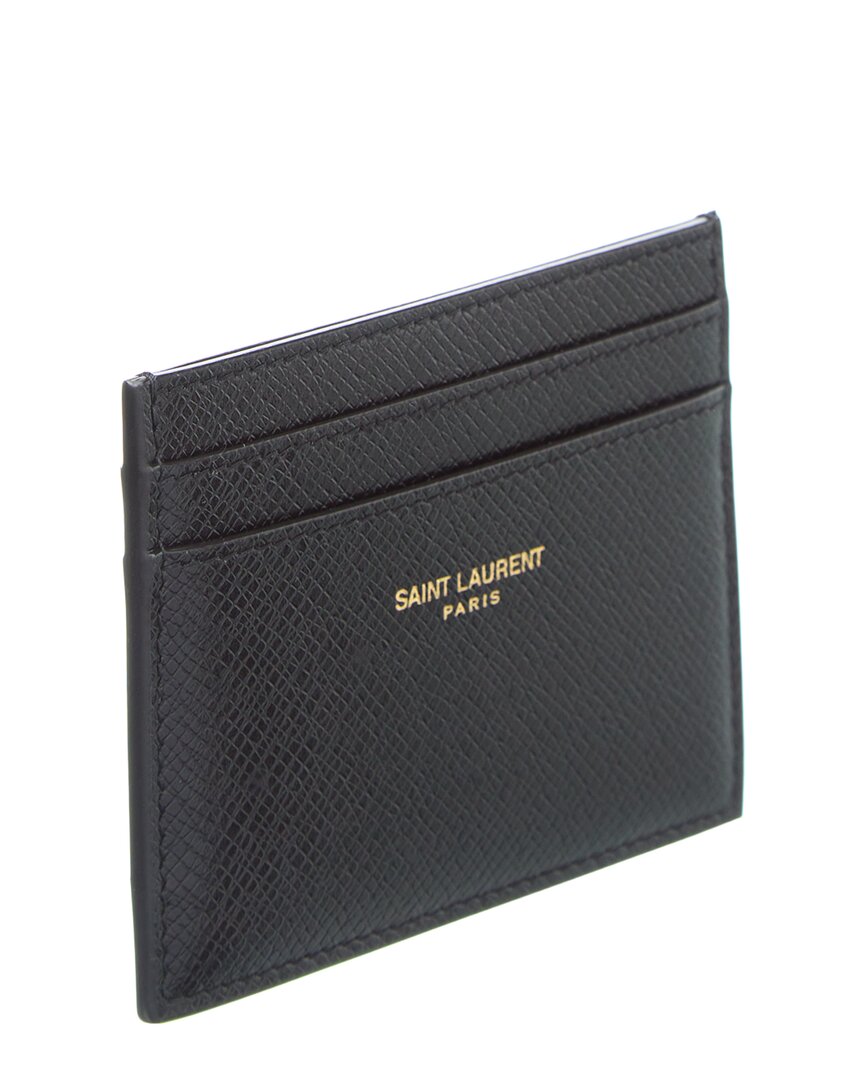 Saint Laurent Paris Leather Card Case