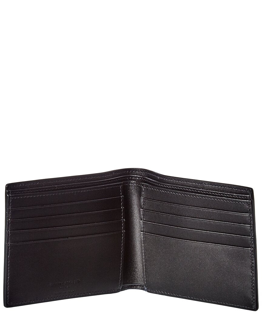 Saint Laurent East/West Leather Wallet