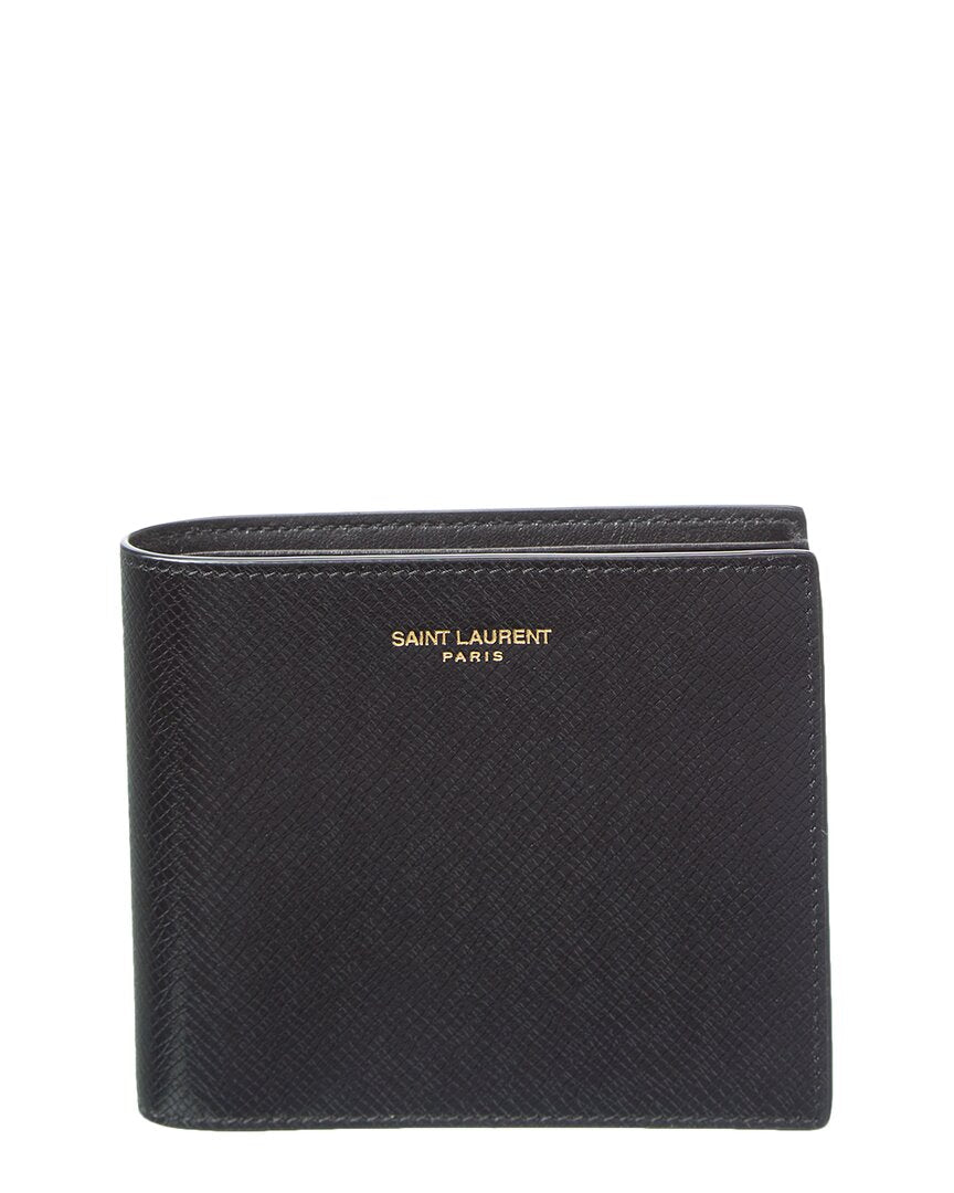 Saint Laurent East/West Leather Wallet
