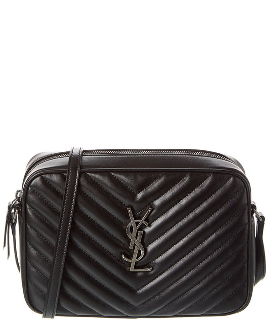 Saint Laurent Lou Monogram Leather Camera Bag