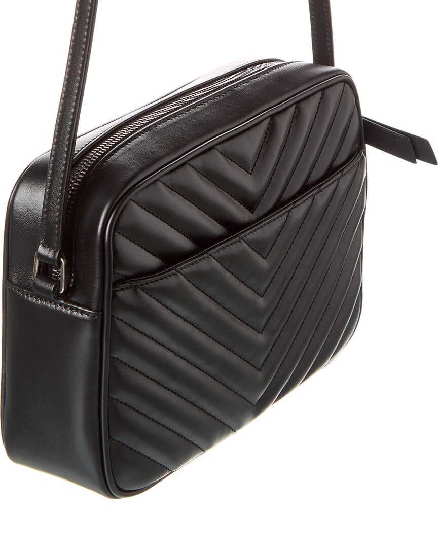 Saint Laurent Lou Monogram Leather Camera Bag
