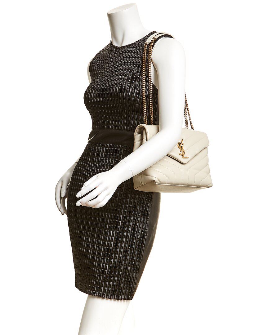 Saint Laurent Loulou Small Matelasse Y Leather Shoulder Bag