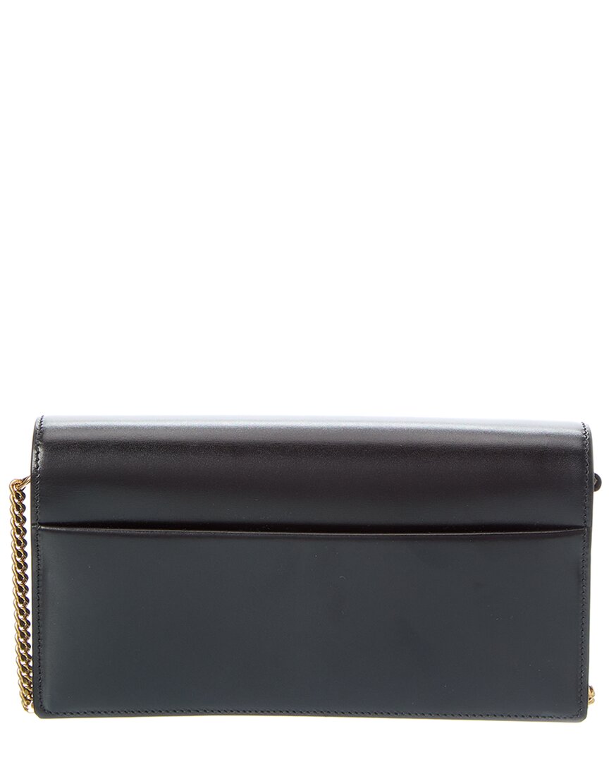 Saint Laurent Sunset Leather Clutch