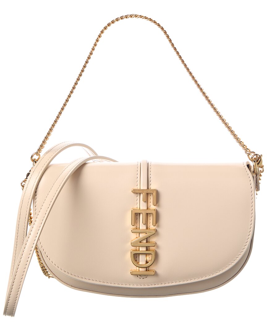 Fendi Fendigraphy Leather Wallet On Chain