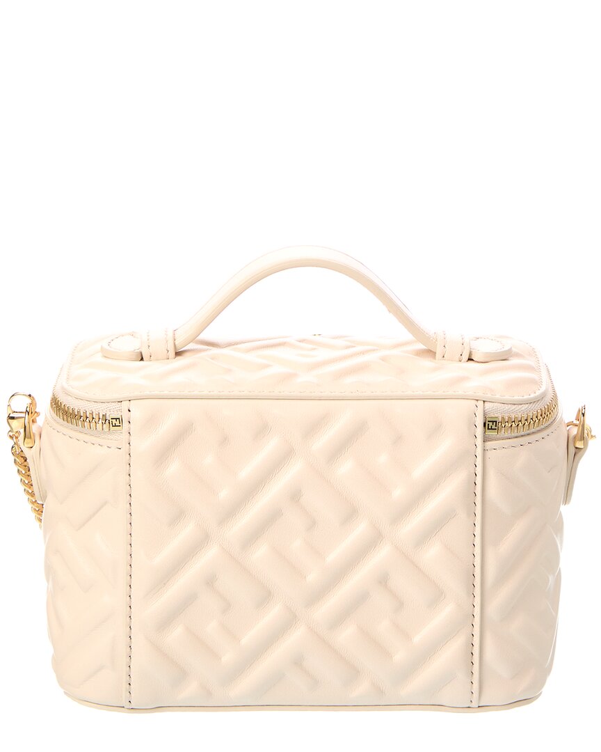 Fendi Ff Leather Vanity Case