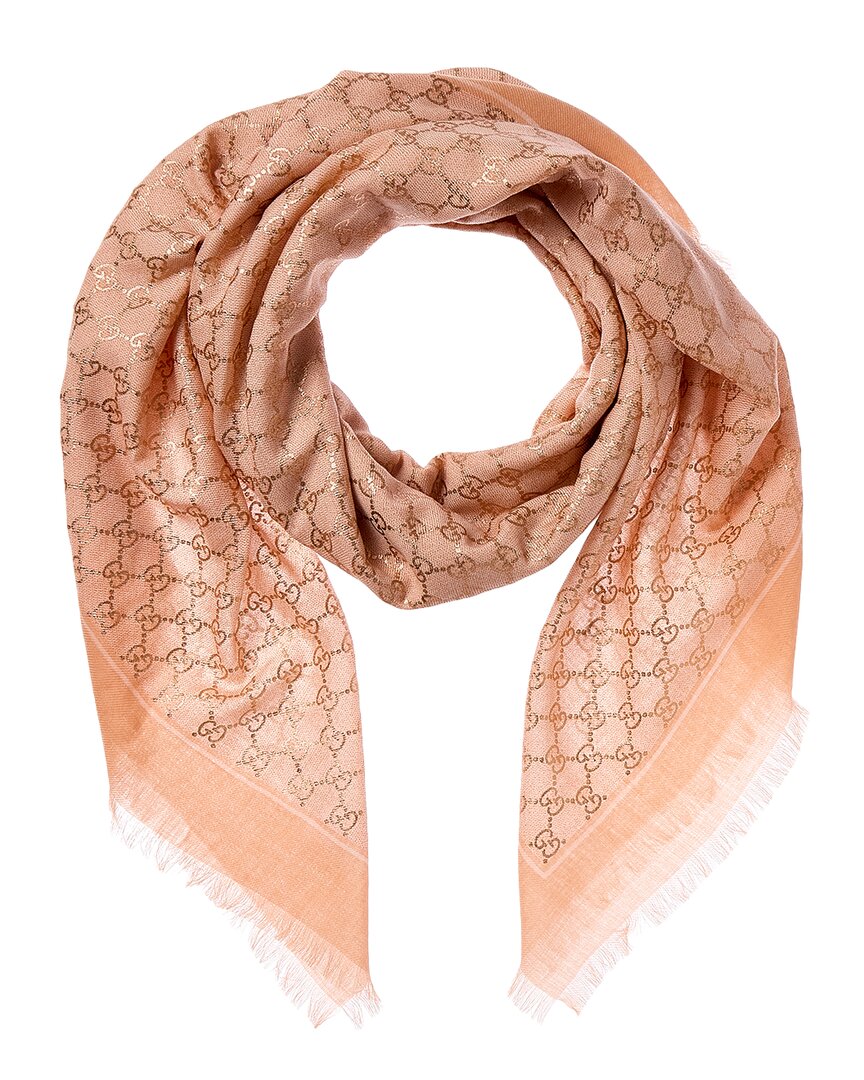 Gucci Gg Wool Scarf