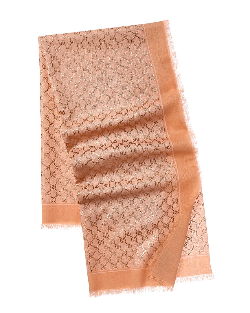Gucci Gg Wool Scarf