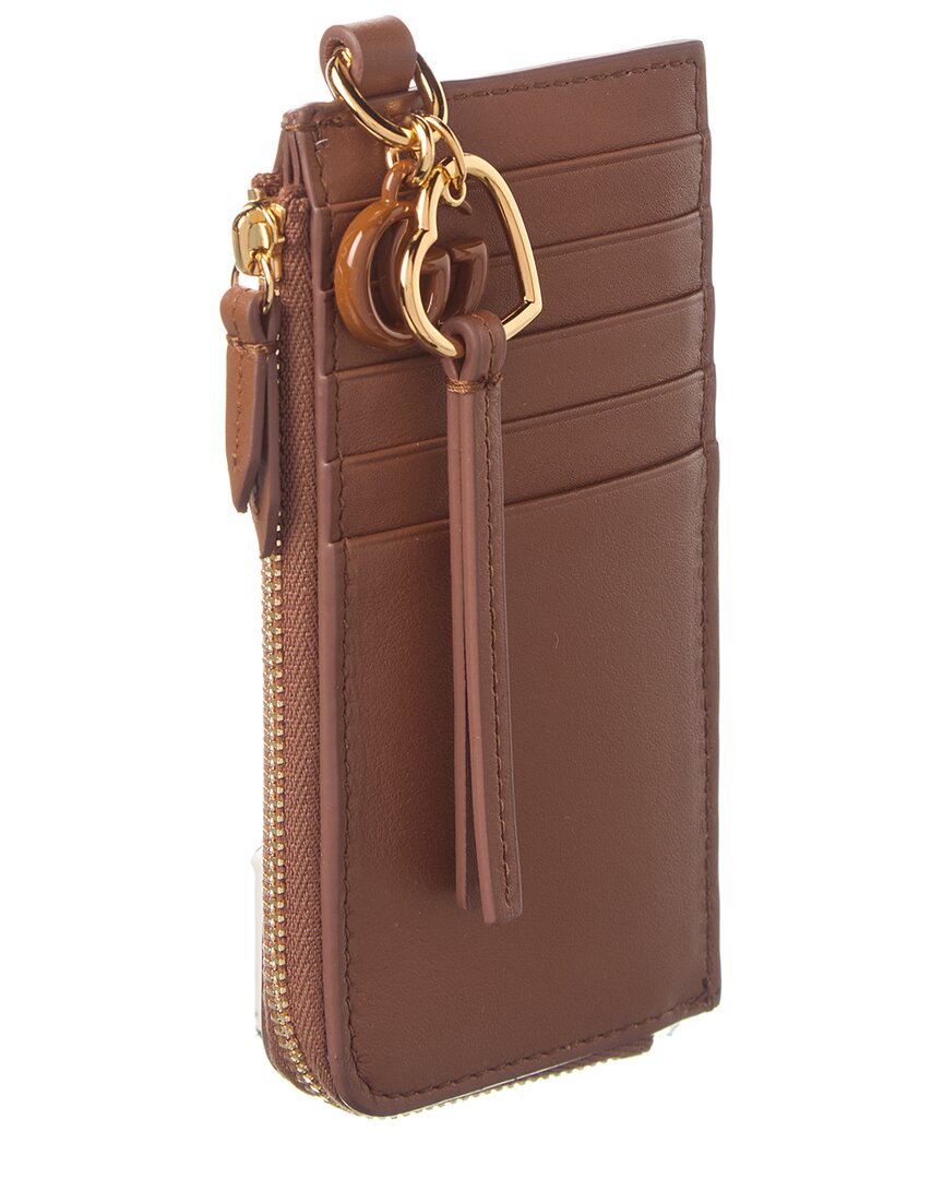 Gucci Double G Leather Card Case