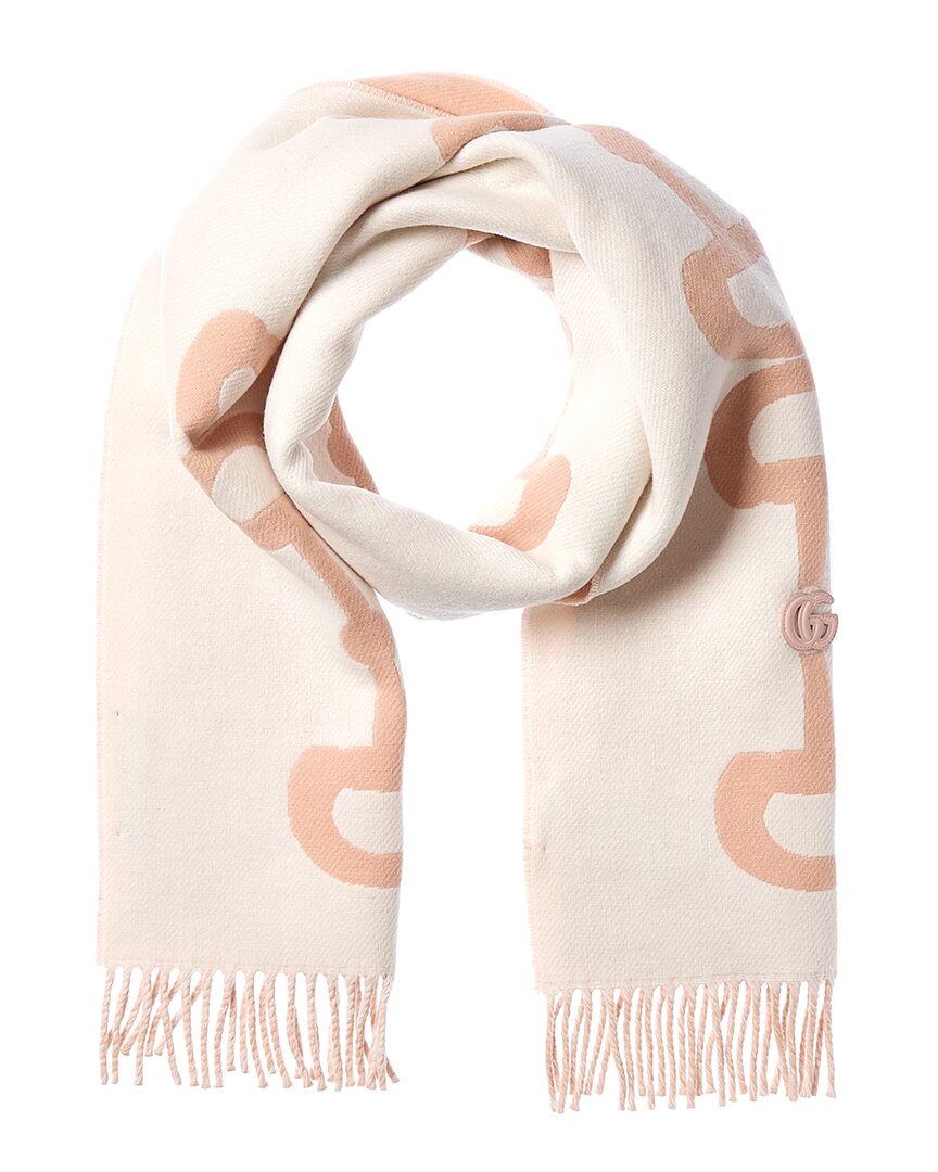 Gucci Wool & Cashmere-Blend Scarf