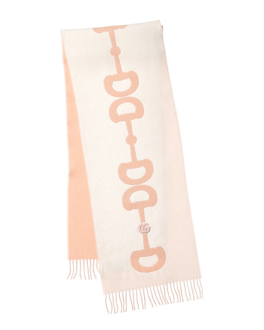 Gucci Wool & Cashmere-Blend Scarf