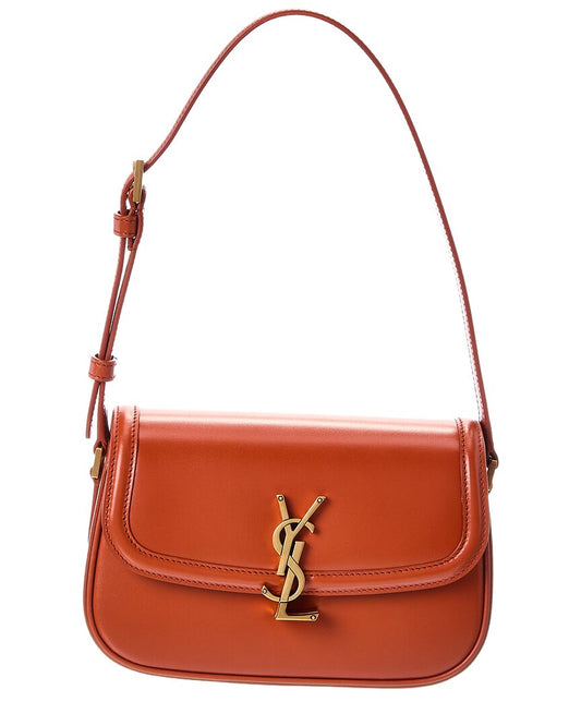 Saint Laurent Solferino Mini Leather Clutch