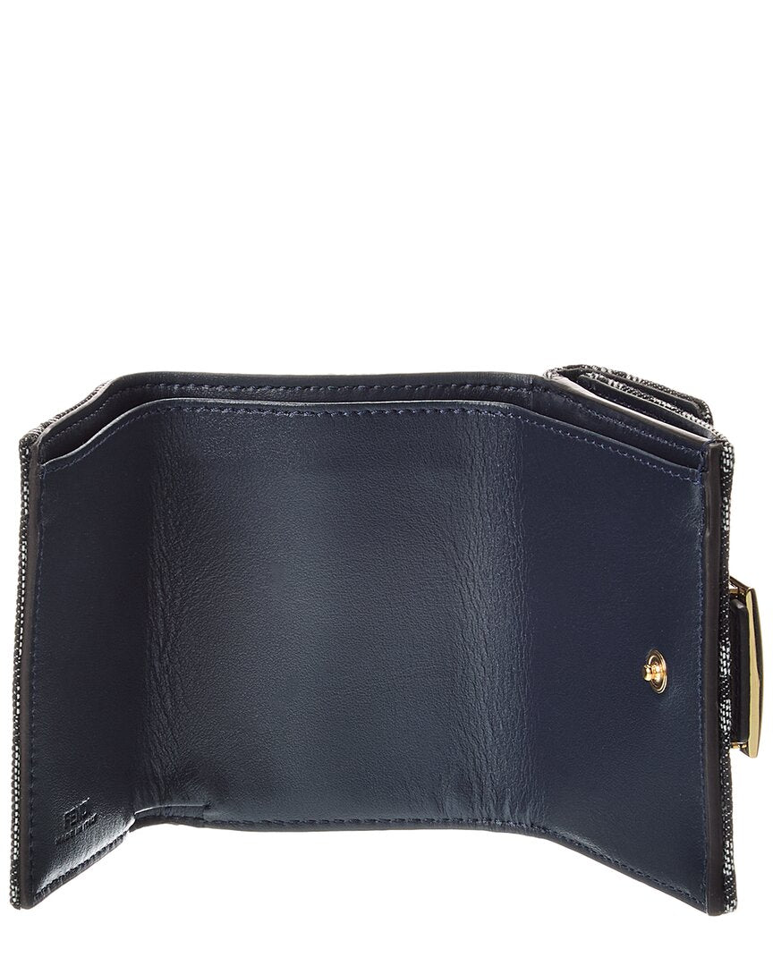 Fendi Baguette Micro Leather Card Case