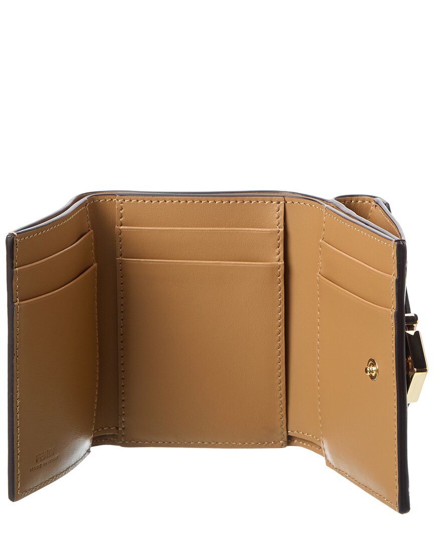 Fendi Ff Diamonds Leather Wallet