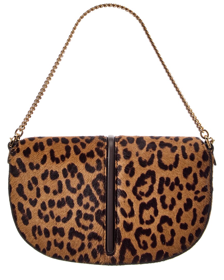 Fendi Fendigraphy Haircalf & Leather Wallet On Chain
