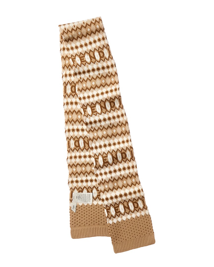 Fendi Wool-Blend Scarf