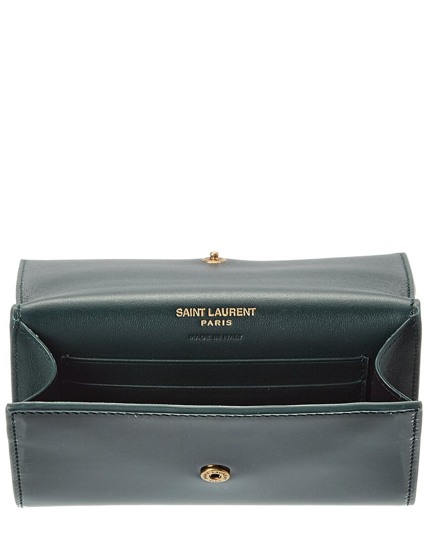 Saint Laurent Patent Wallet