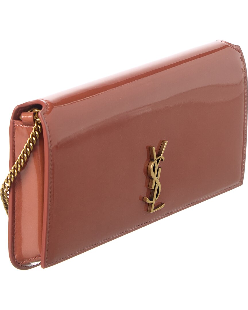 Saint Laurent Cassandra Patent Phone Holder