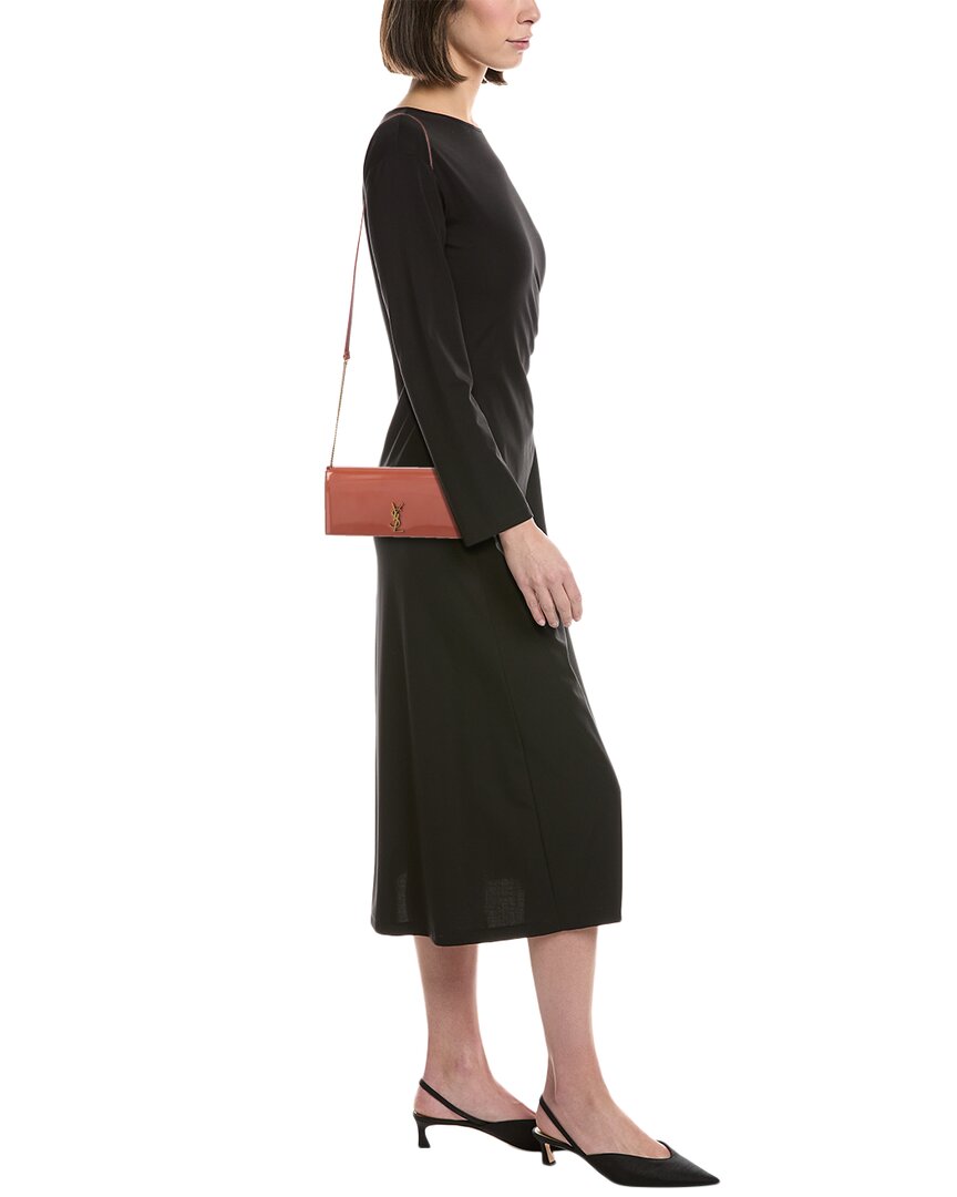 Saint Laurent Cassandra Patent Phone Holder
