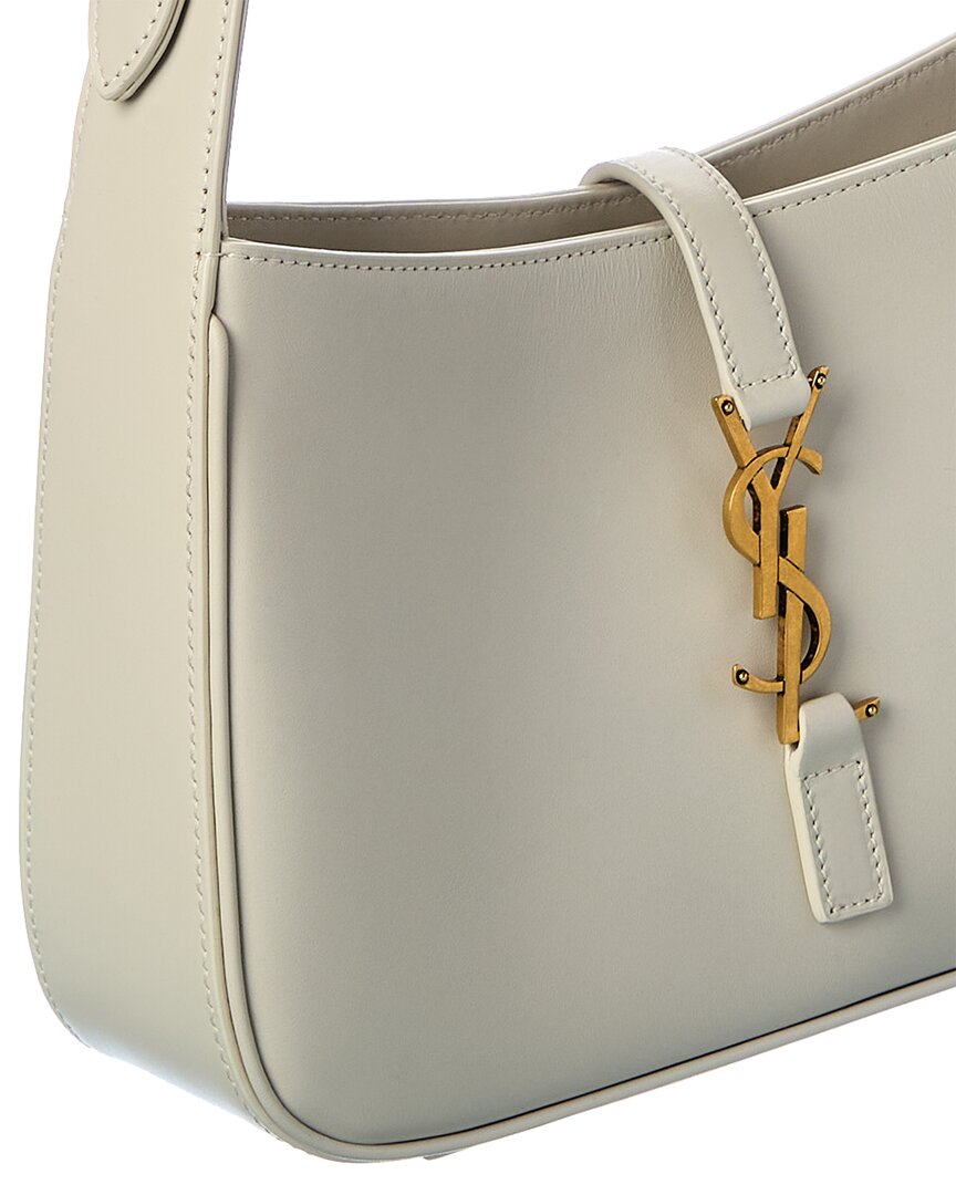 Saint Laurent Smooth Leather Hobo Bag