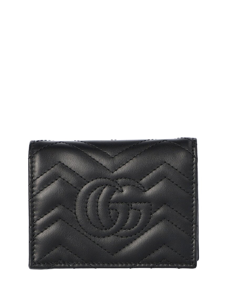 Gucci Gg Marmont Leather Card Case