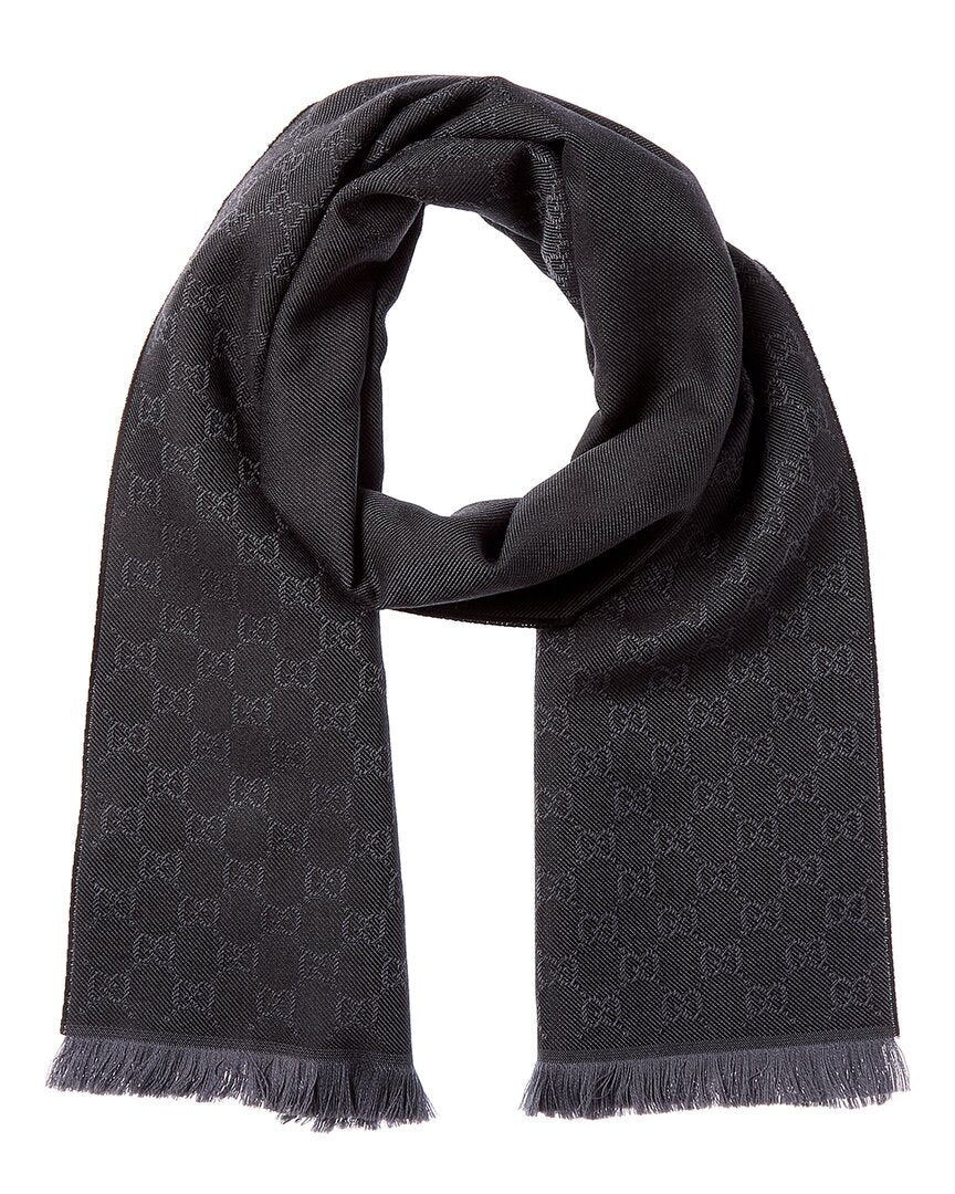 Gucci Gg Wool Scarf
