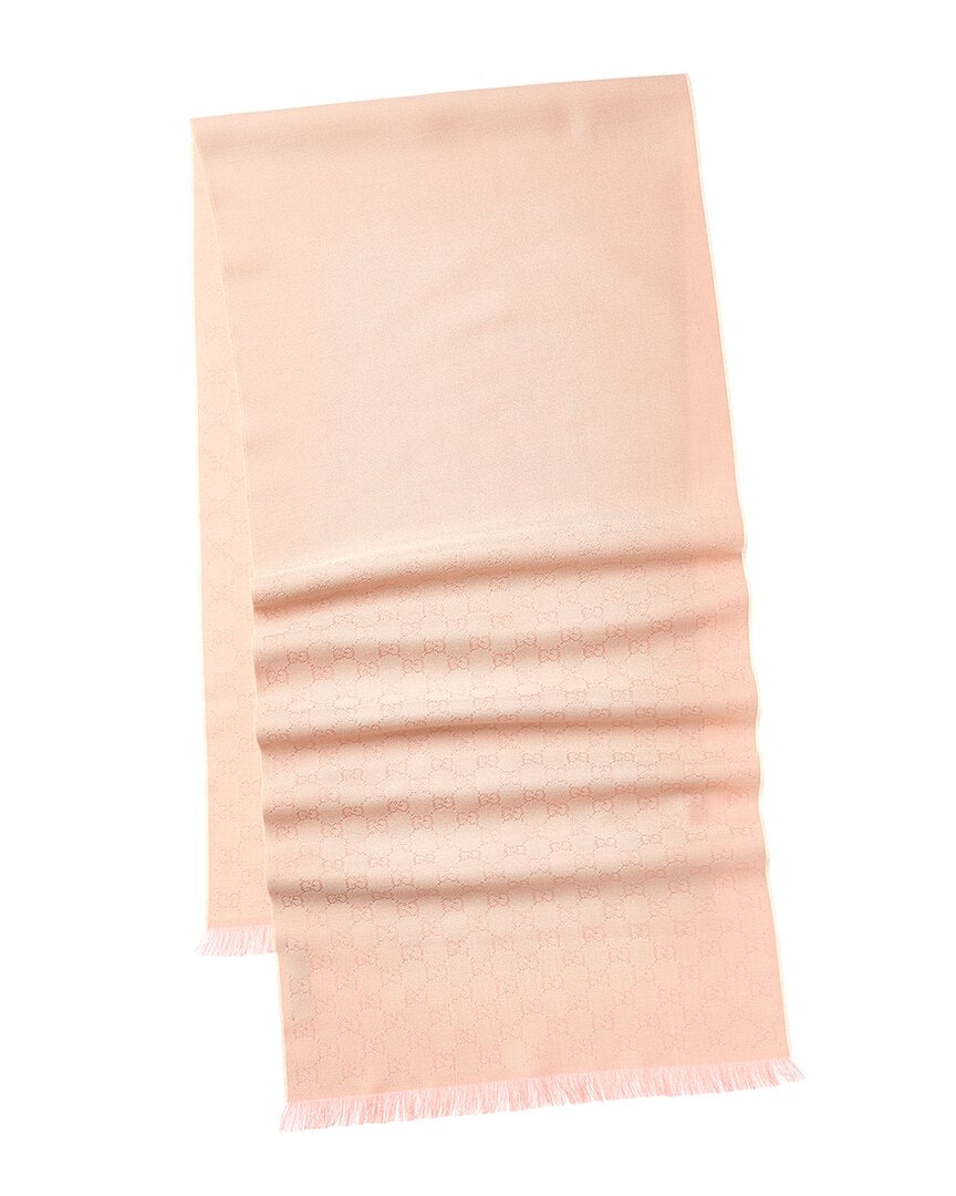 Gucci Gg Wool Scarf